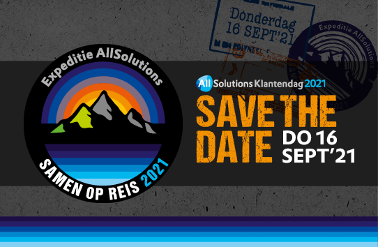 Save the date: AllSolutions klantendag 16 september 2021