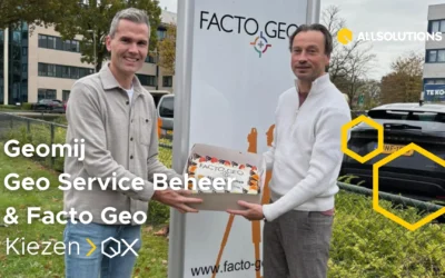Geomij, Facto Geo & Geo Service Beheer kiezen voor QX