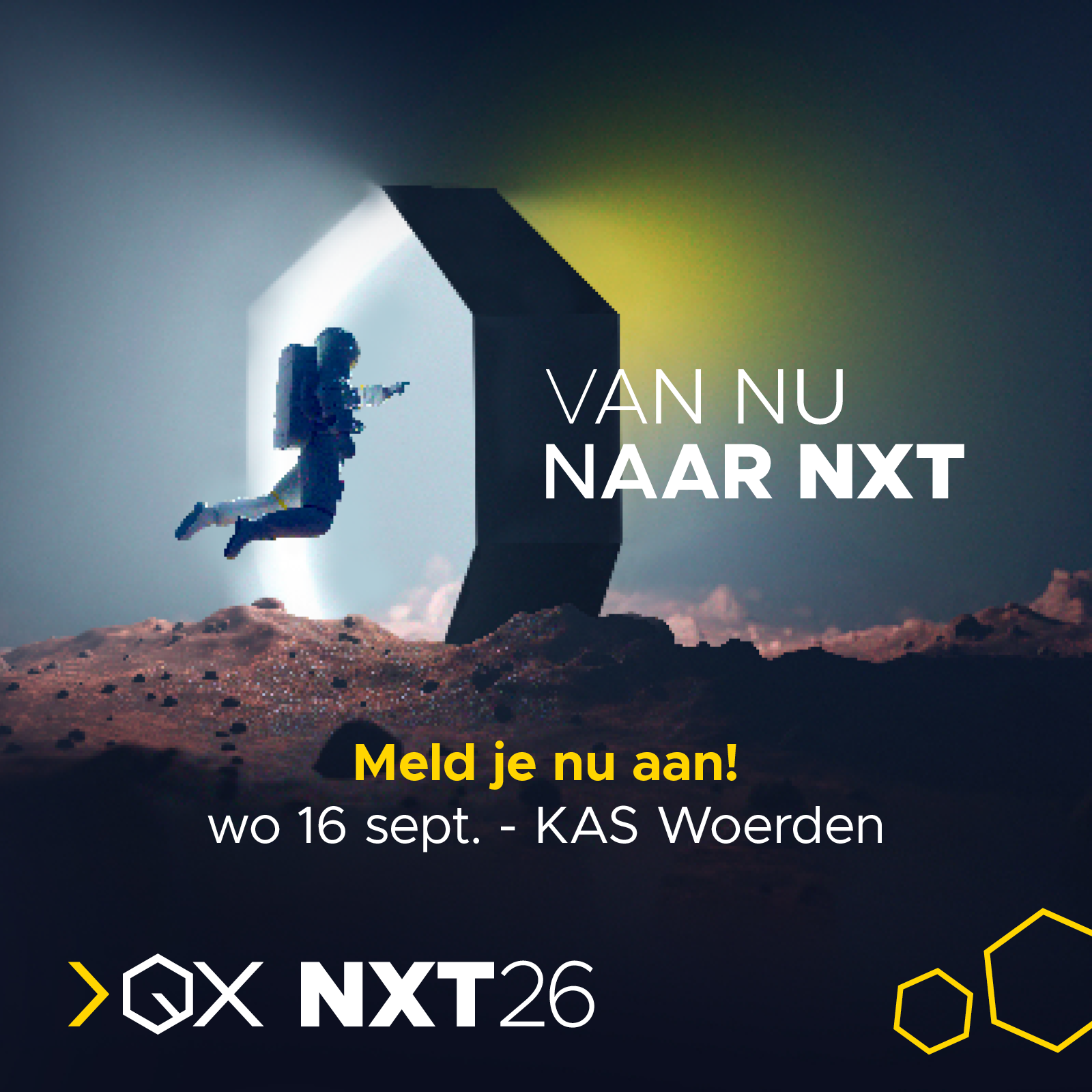 QXNXT26 Linkedin Post 1600x1600px Aanmelden